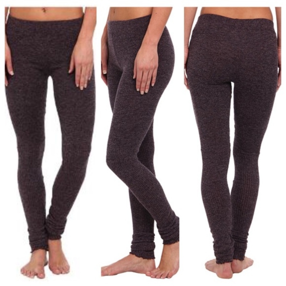 Free People Heathered Ribbed Knit legging sweater